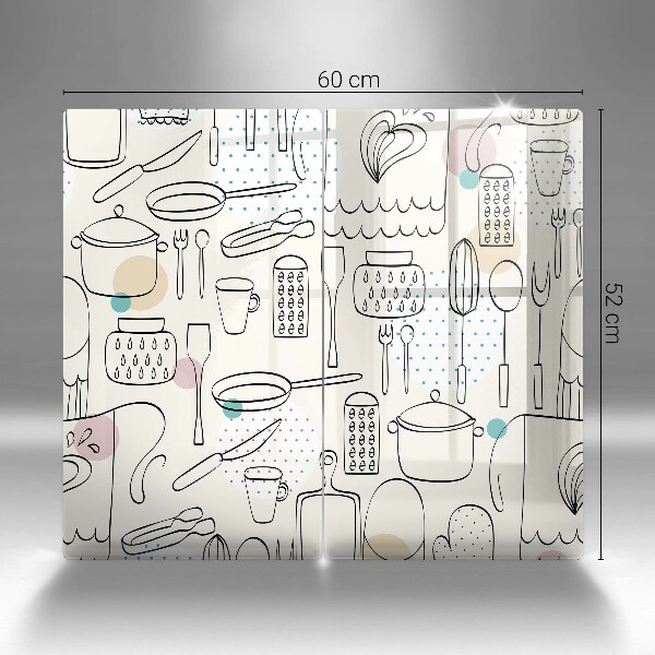 Tagliere in vetro temperato Accessori per la cucina