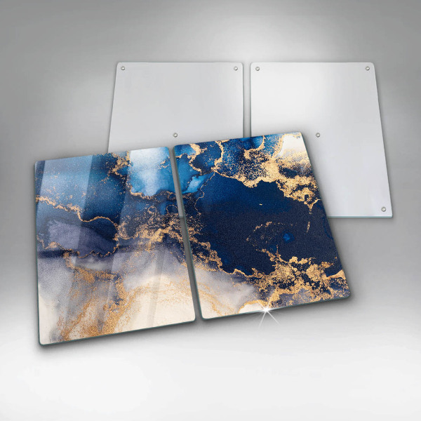 Tagliere in vetro temperato Astrazione del marmo