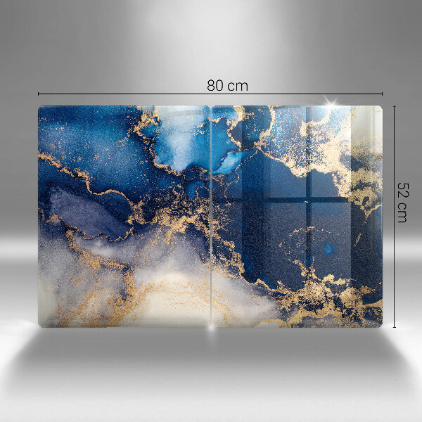 Tagliere in vetro temperato Astrazione del marmo