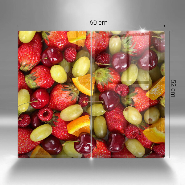 Tagliere in vetro temperato Frutti estivi