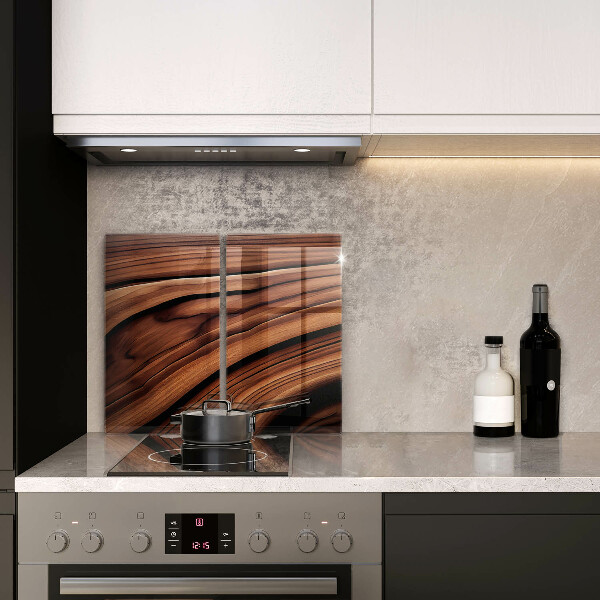 Tagliere in vetro temperato Struttura in legno