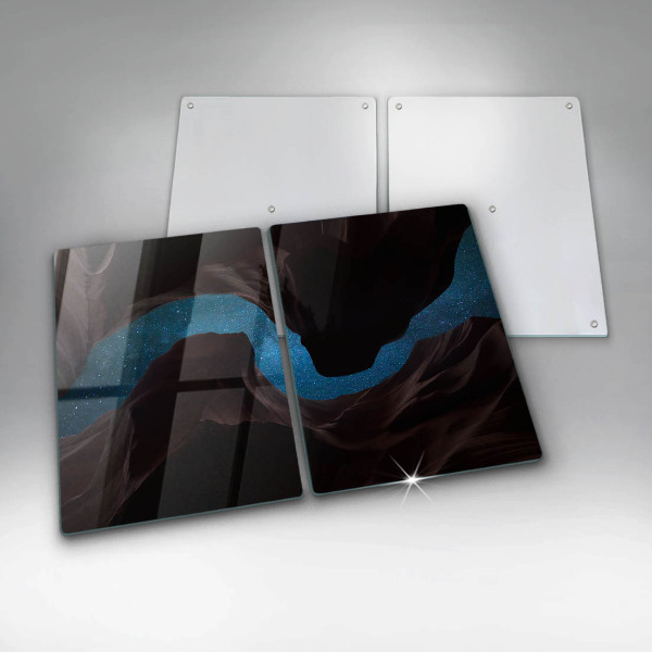 Tagliere in vetro temperato Cielo stellato