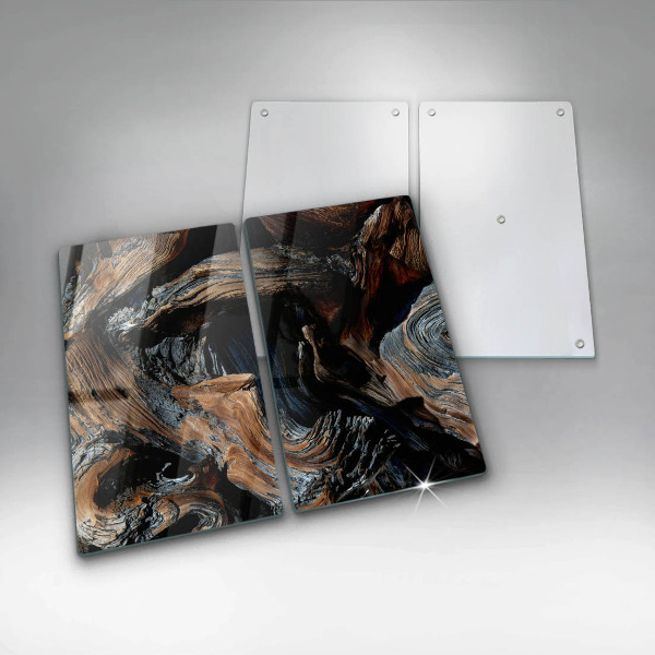 Tagliere in vetro temperato Modello astratto