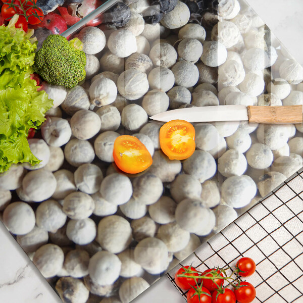 Tagliere in vetro temperato Pepe nero