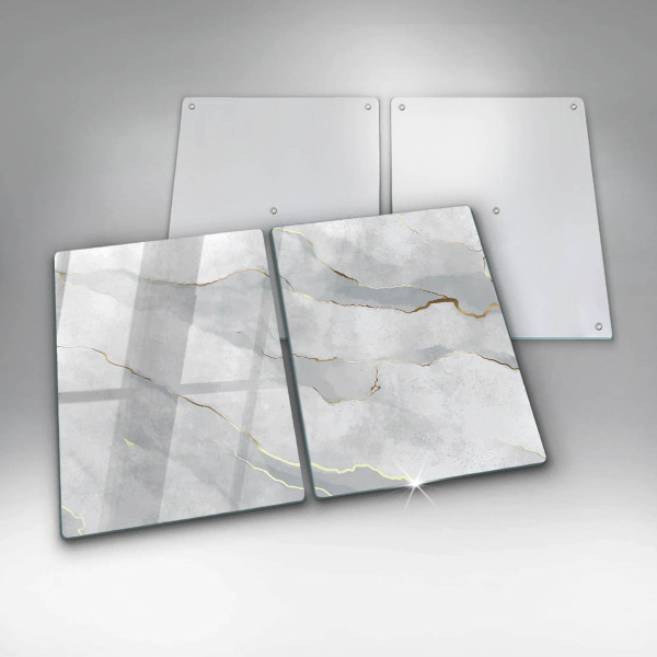 Tagliere in vetro temperato Trama di pietra