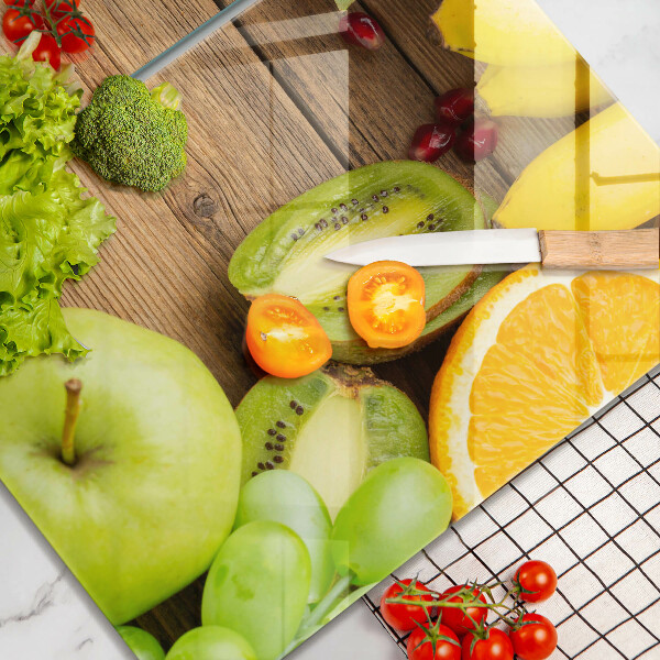 Tagliere in vetro temperato Frutta fresca