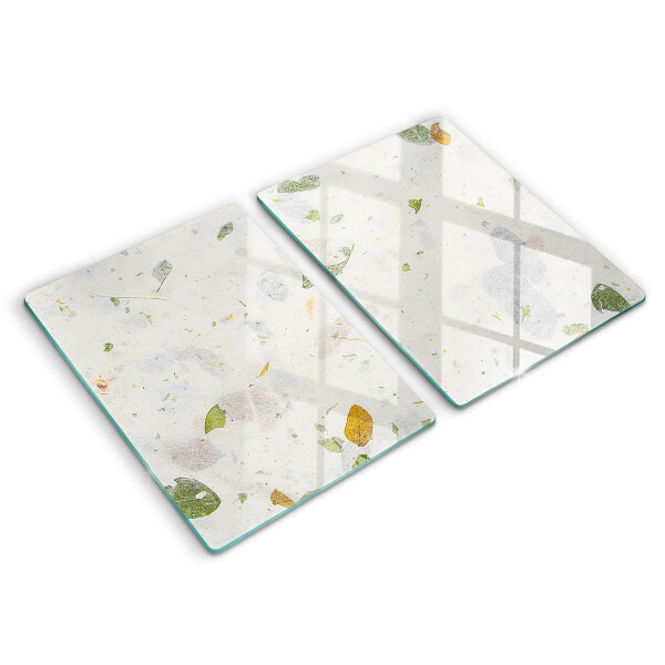 Tagliere in vetro temperato Foglie cadenti