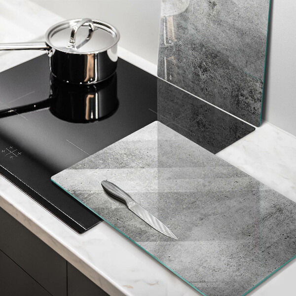 Tagliere in vetro temperato Struttura concreta