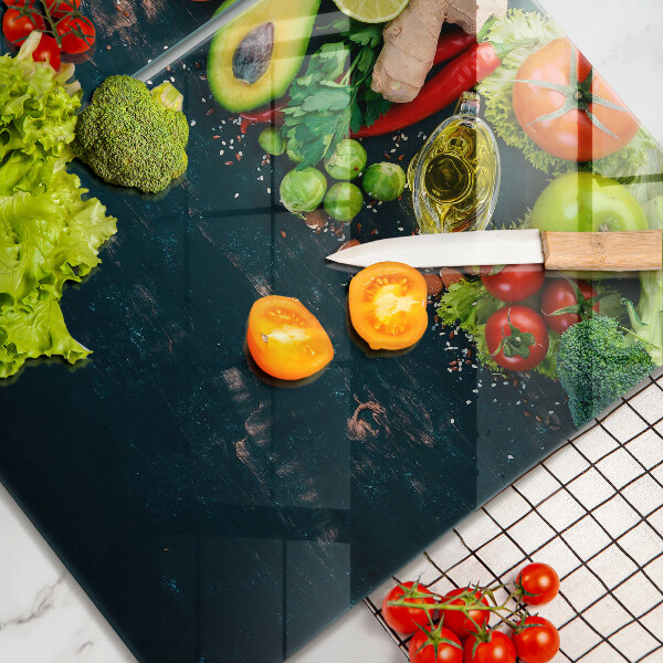 Tagliere in vetro temperato Frutta e verdura