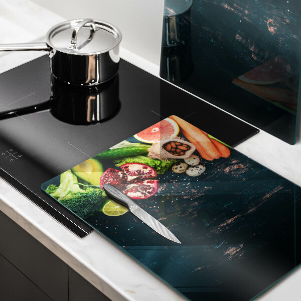 Tagliere in vetro temperato Frutta e verdura