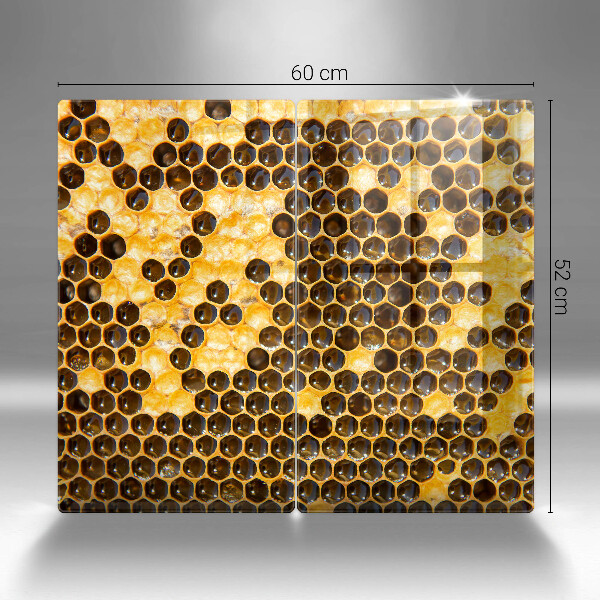 Tagliere in vetro temperato Favo