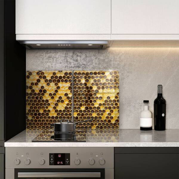 Tagliere in vetro temperato Favo