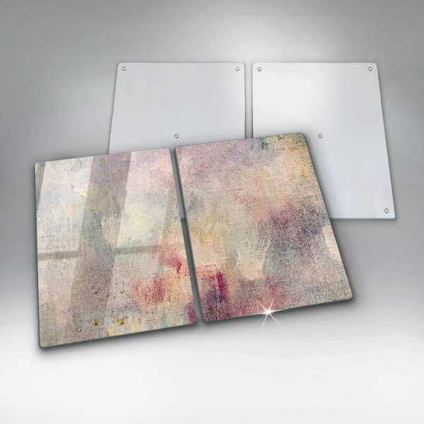 Tagliere in vetro temperato Fondo di struttura della vernice