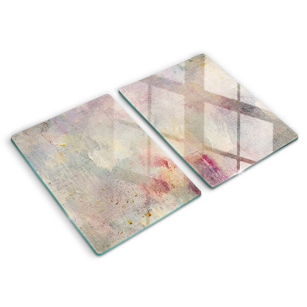 Tagliere in vetro temperato Fondo di struttura della vernice