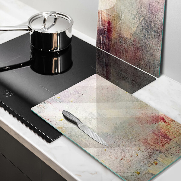 Tagliere in vetro temperato Fondo di struttura della vernice