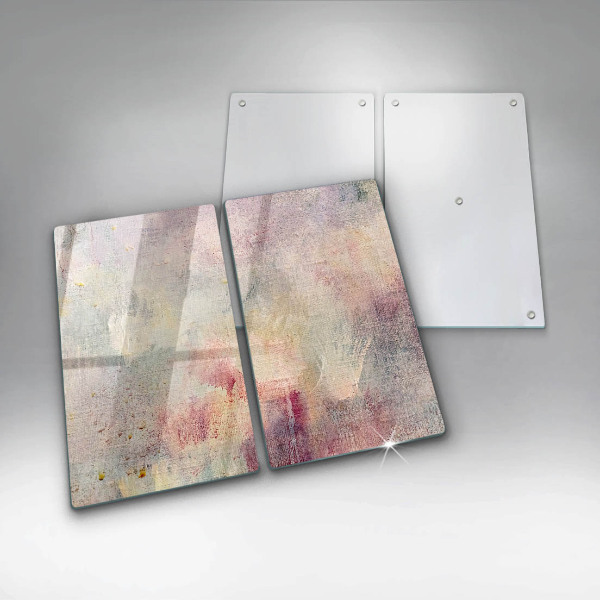 Tagliere in vetro temperato Fondo di struttura della vernice