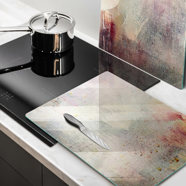 Tagliere in vetro temperato Fondo di struttura della vernice