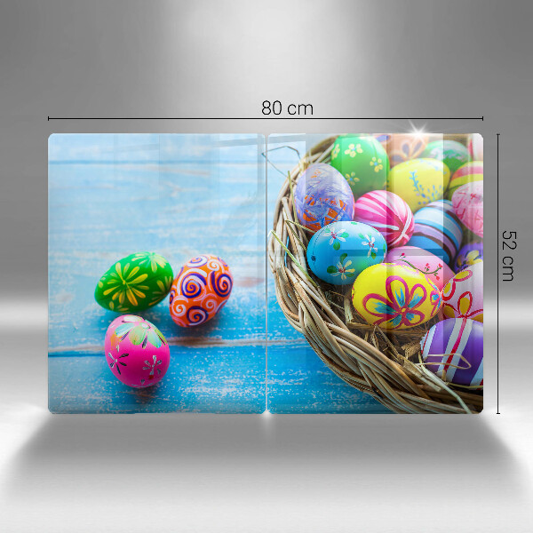 Tagliere in vetro temperato Uova di Pasqua Uova di Pasqua