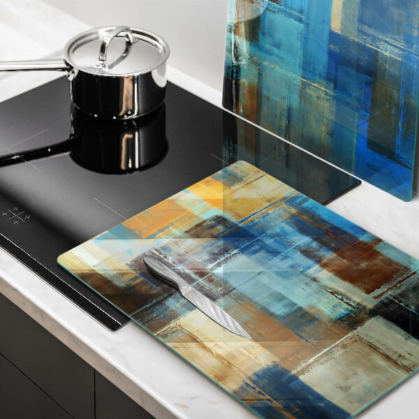 Tagliere in vetro temperato Sfondo dipinto