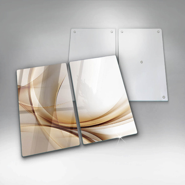 Tagliere in vetro temperato Forme astratte