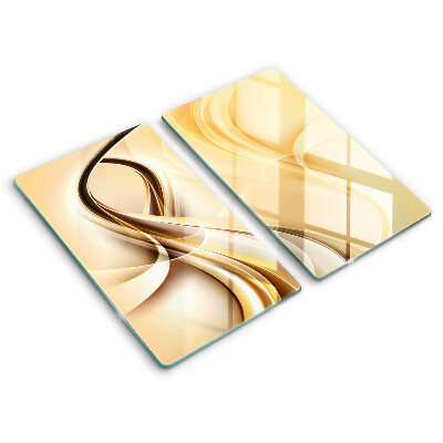 Tagliere in vetro temperato Astrazione del fumo