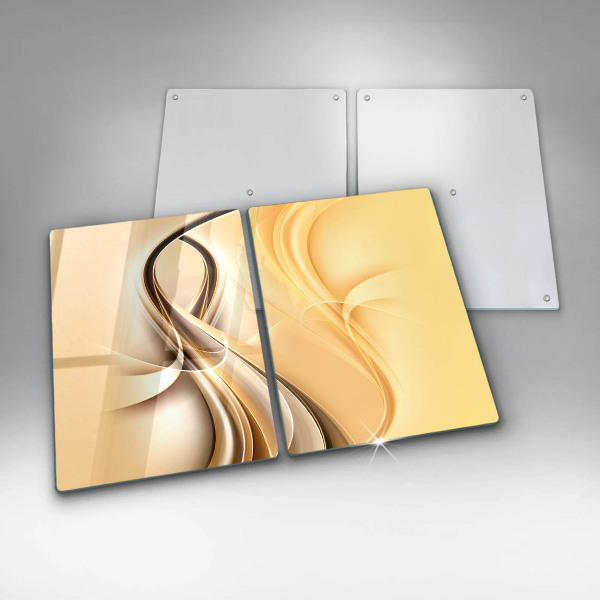 Tagliere in vetro temperato Astrazione del fumo