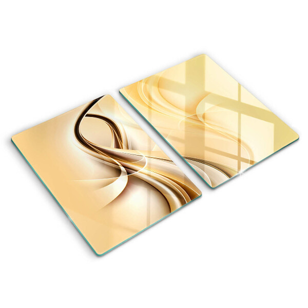 Tagliere in vetro temperato Astrazione del fumo