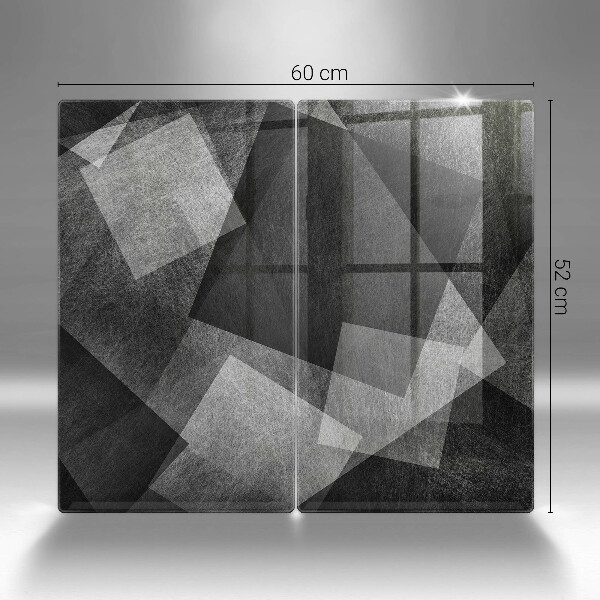 Tagliere in vetro temperato Astrazione geometrica
