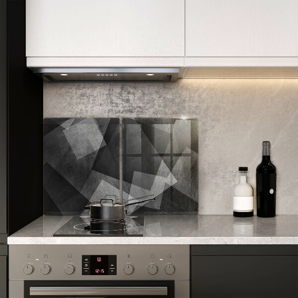 Tagliere in vetro temperato Astrazione geometrica