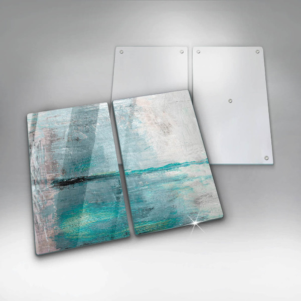 Tagliere in vetro temperato Dipinga lo sfondo di astrazione