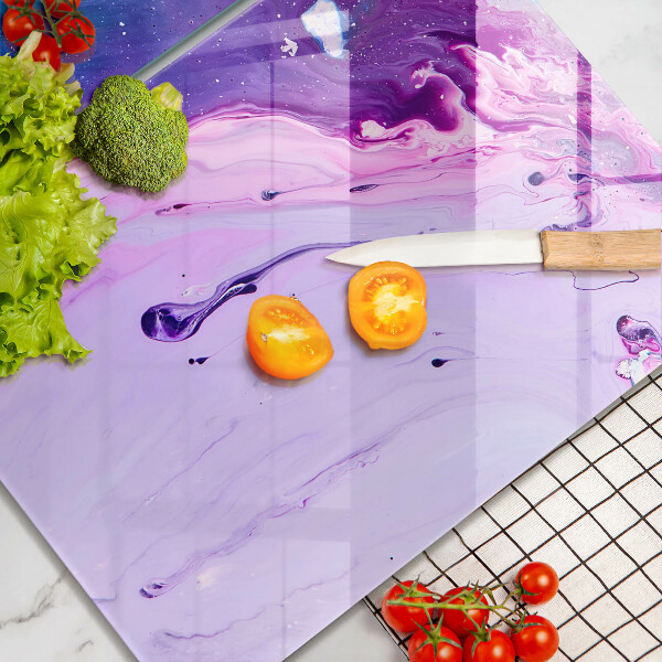 Tagliere in vetro temperato Inchiostri di astrazione