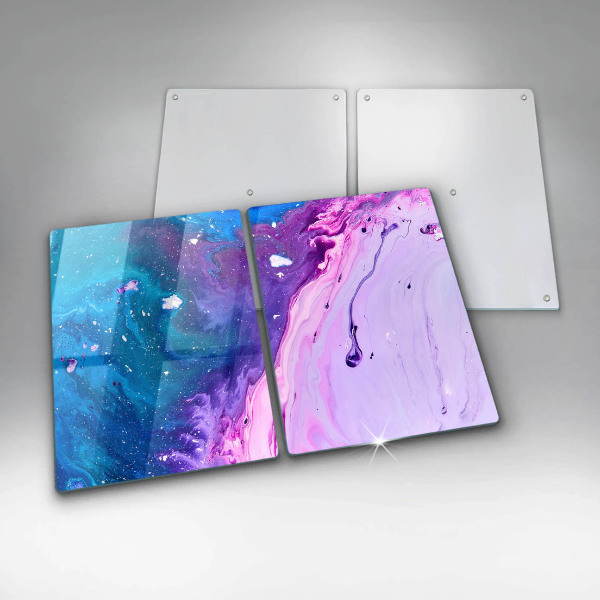 Tagliere in vetro temperato Inchiostri di astrazione