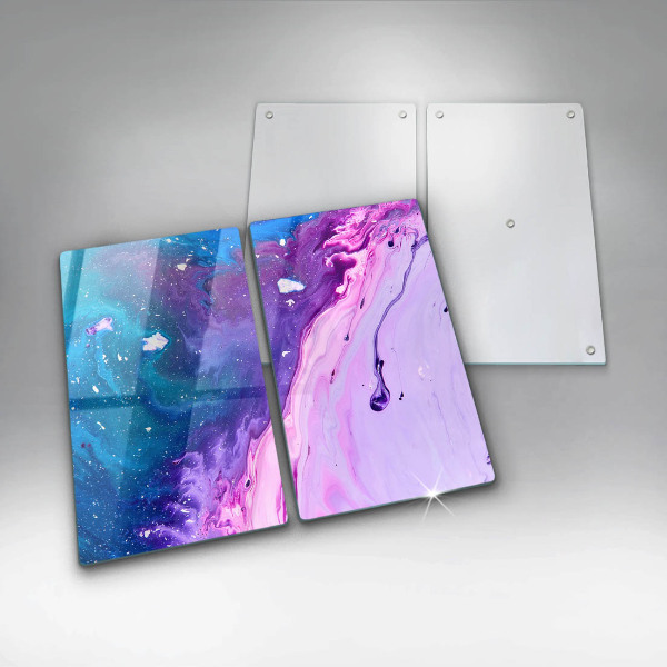 Tagliere in vetro temperato Inchiostri di astrazione