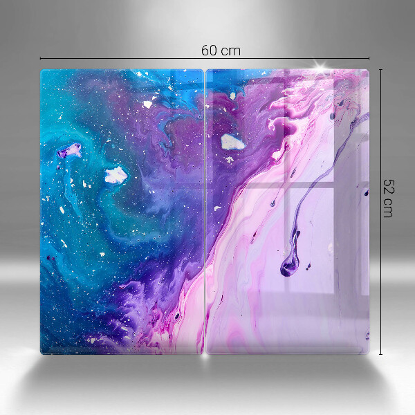 Tagliere in vetro temperato Inchiostri di astrazione
