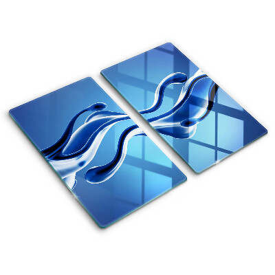 Tagliere in vetro temperato Astrazione fluida