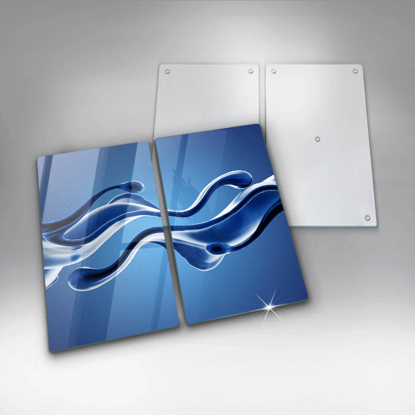 Tagliere in vetro temperato Astrazione fluida