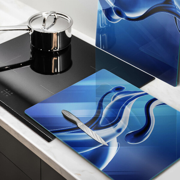 Tagliere in vetro temperato Astrazione fluida