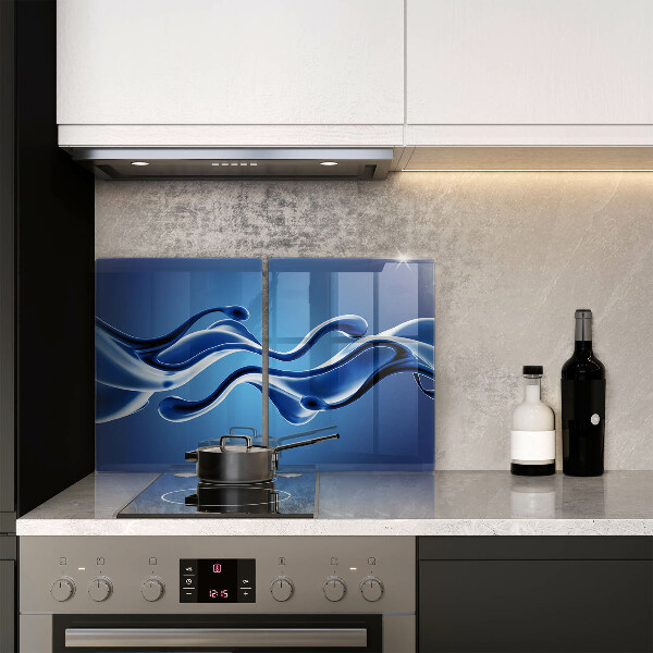 Tagliere in vetro temperato Astrazione fluida