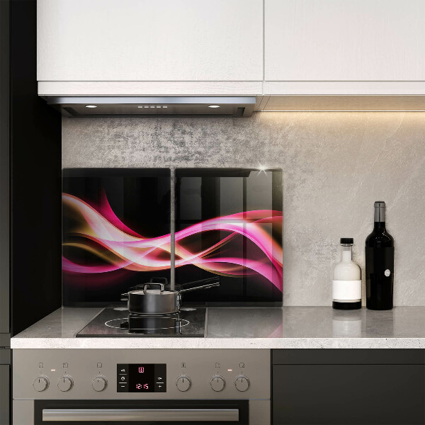 Tagliere in vetro temperato Fumo al neon astratto