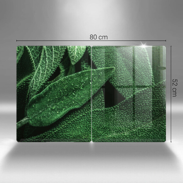 Tagliere in vetro temperato Le foglie della pianta