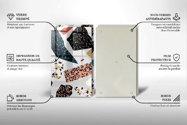 Tagliere in vetro temperato Gres