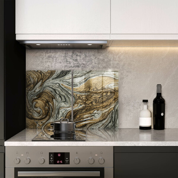 Tagliere in vetro temperato Ricca astrazione