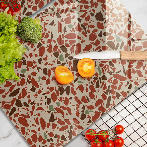 Tagliere in vetro temperato Gres pregiato