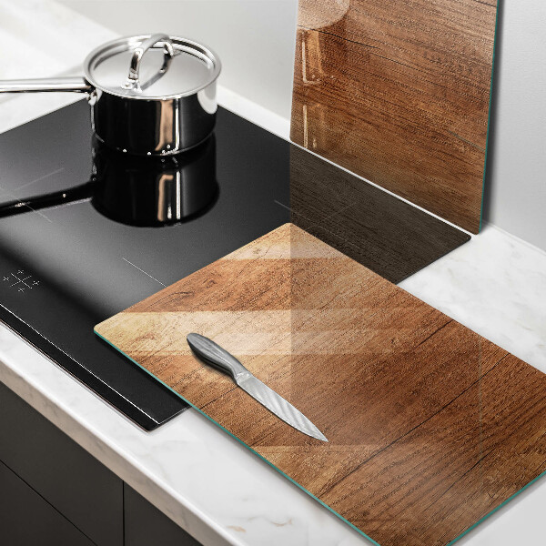 Tagliere in vetro temperato Struttura del legno