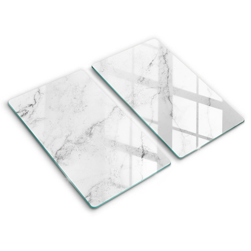 Tagliere in vetro temperato Elegante struttura in marmo