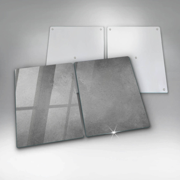 Tagliere in vetro temperato Fondo di struttura concreta