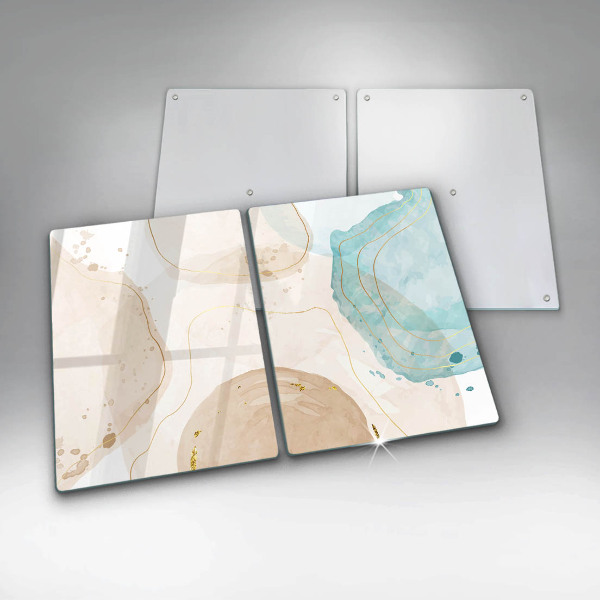 Tagliere in vetro temperato Forme boho luminose