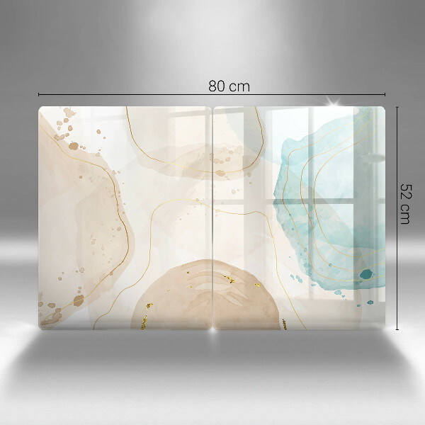 Tagliere in vetro temperato Forme boho luminose