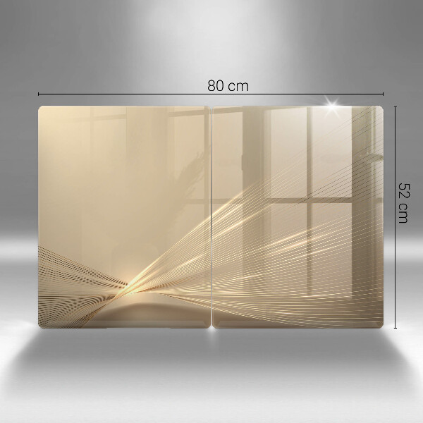 Tagliere in vetro temperato Astrazione moderna