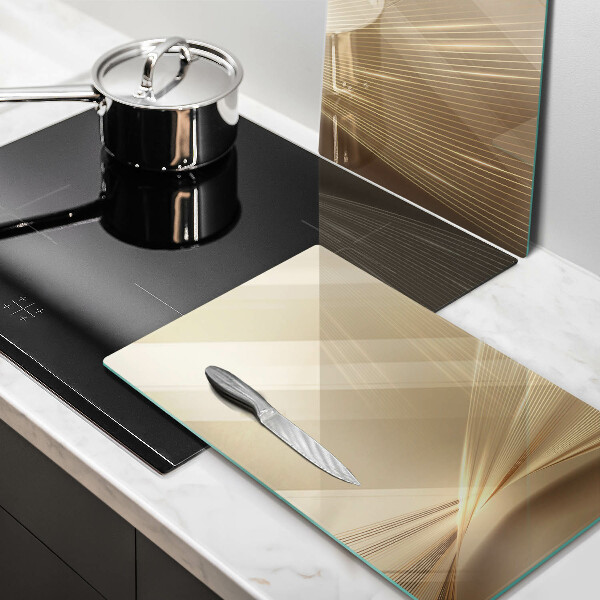 Tagliere in vetro temperato Astrazione moderna